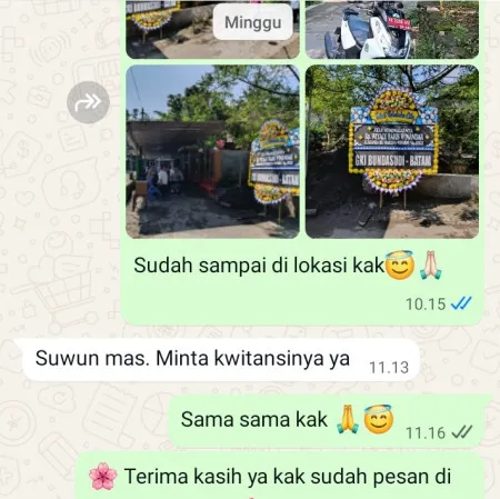 Pengiriman Papan Bunga Duka Pelutan Pemalang
